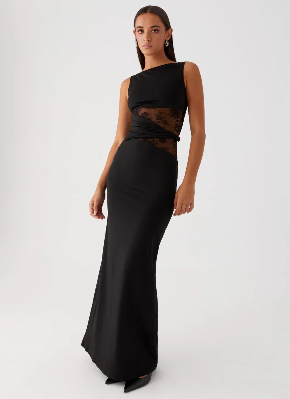 "Noire" Maxikleid