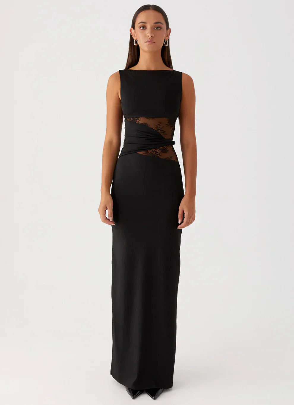 "Noire" Maxikleid