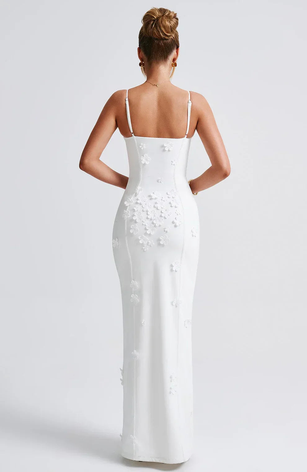 "Mariana" Maxikleid mit Blumen