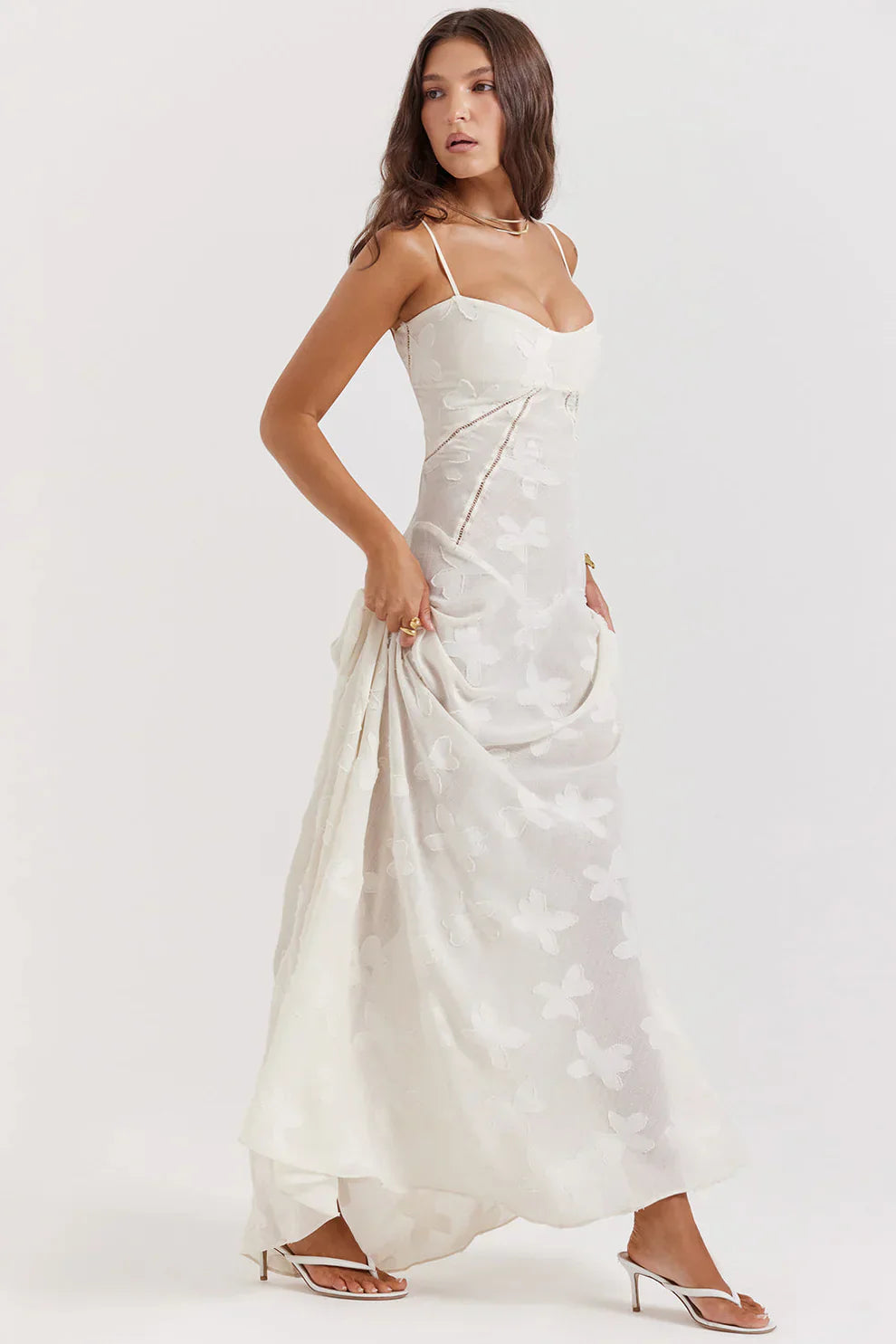 "Flora" Maxikleid