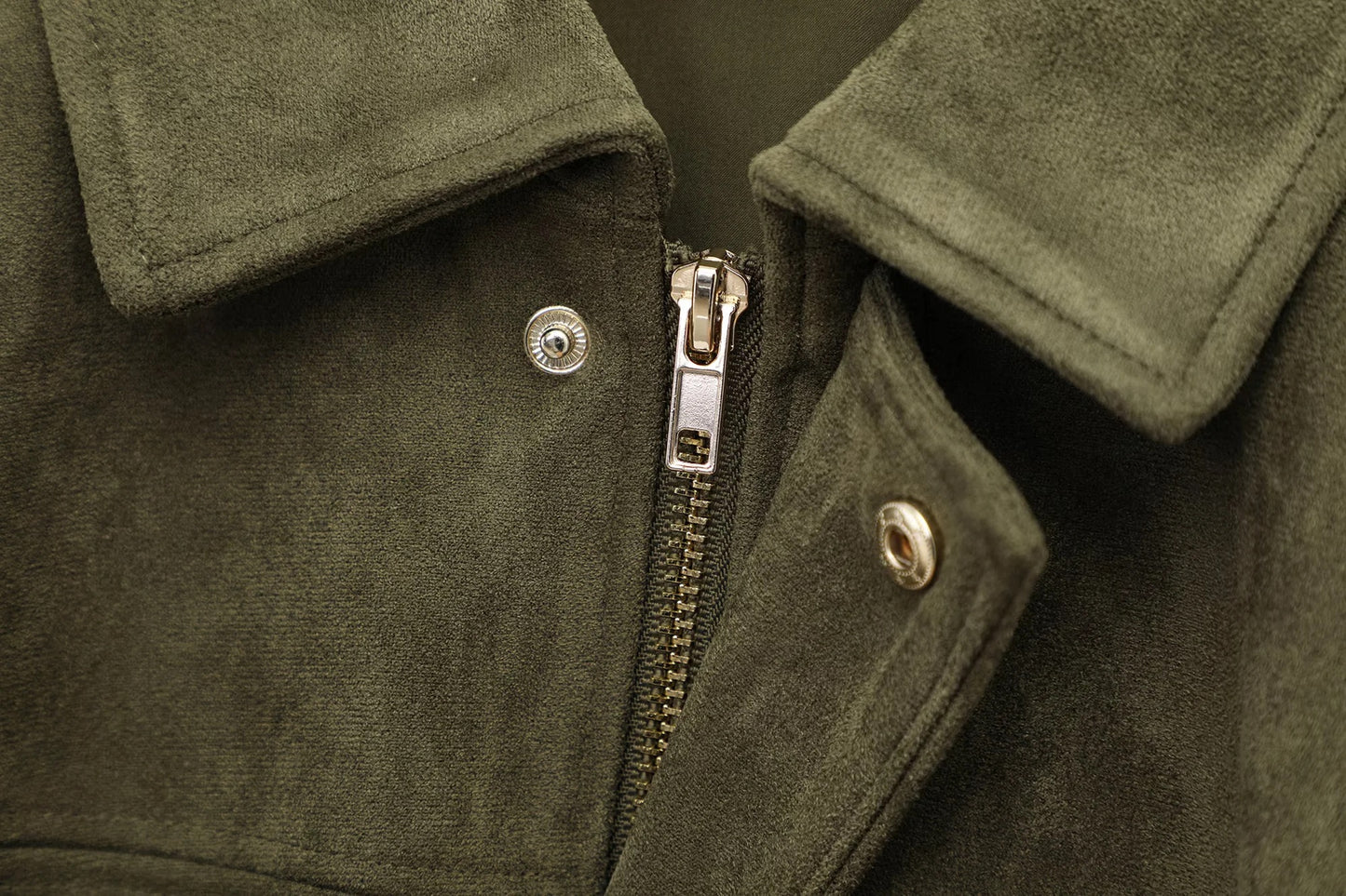 "Zarah" Suede Jacke