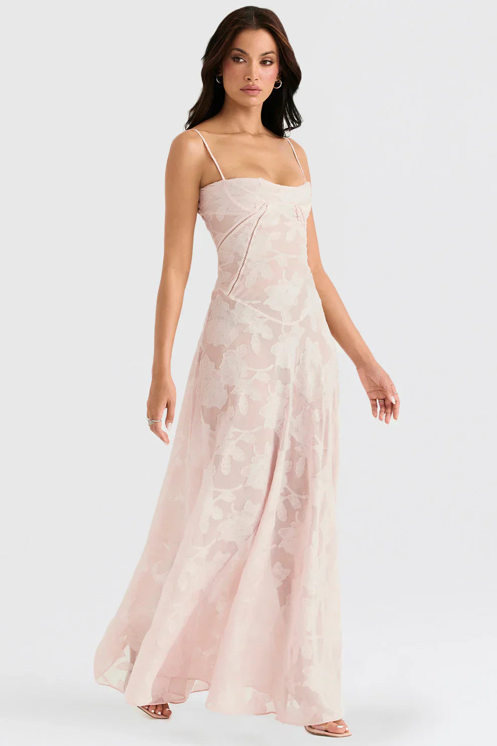 "Flora" Maxikleid