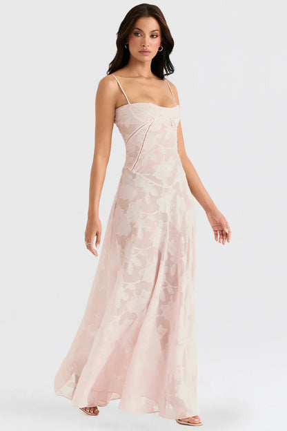 "Flora" Maxikleid