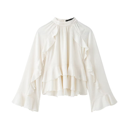 "Boho" Rüschenbluse