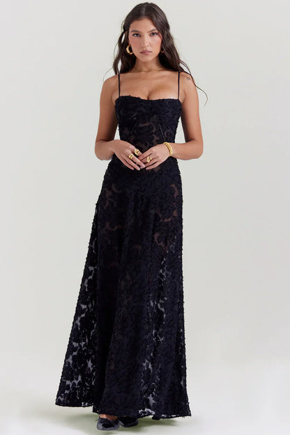 "Flora" Maxikleid