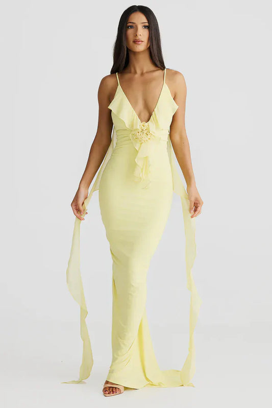 "Sunflower" Maxikleid